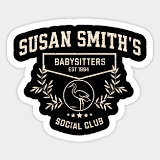 Susan Smith's Babysitters Social Club Sticker